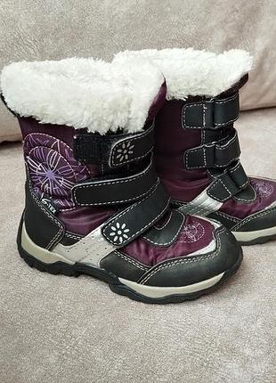 Зимові чоботи 24 розмір для дівчинки