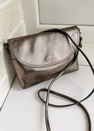 Красивая женская сумка малышка из натуральной кожи tula