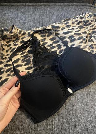 Красивий бюстгальтер з мереживною спинкою 🖤