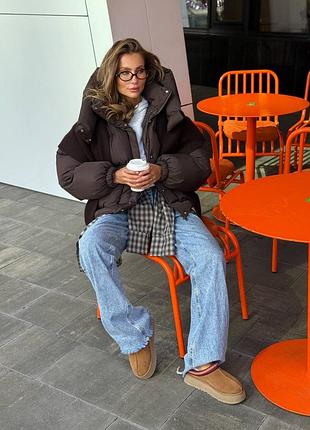 Куртка пуфер зимова жіноча