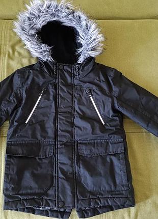 Куртка зимова на хлопчика 5-6 років