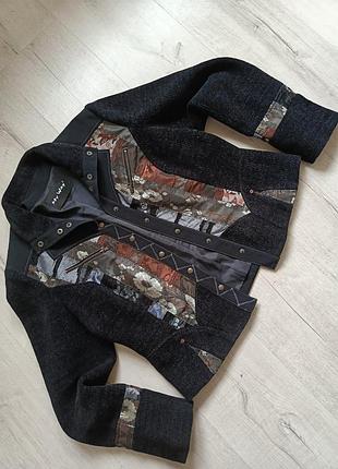 Эксклюзивный жакет пиджак на кнопках с карманами италия