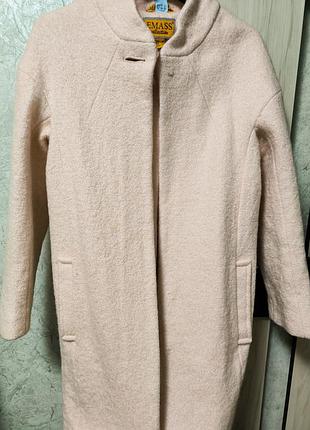 Пальто шерстяное