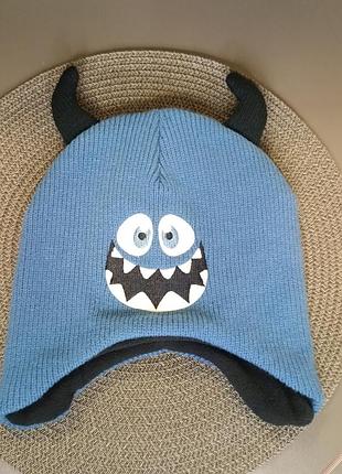 Тепла шапка c&a на хлопчика