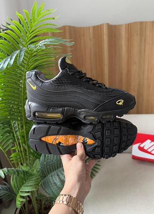 Nike air max 95 x corteiz black tour yellow