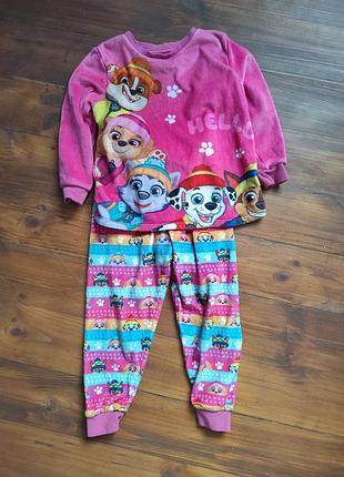 Пижама щенячий патруль 98-104 nickelodeon