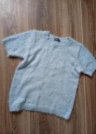 Женская кофточка на короткий рукав,акрил