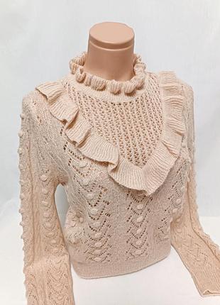 Кофта джемпер полувер женская zara m/s/38/28