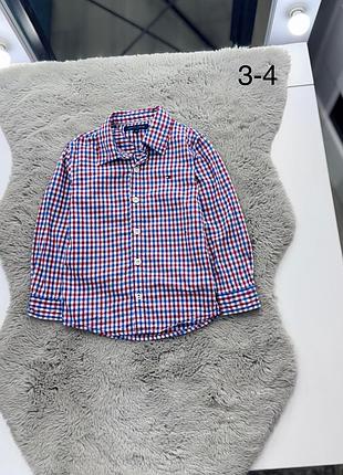Сорочка tommy hilfiger для хлопчика 4 роки