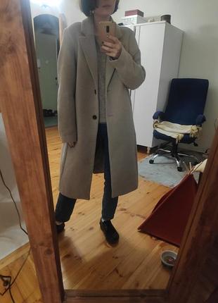 Пальто миди hm