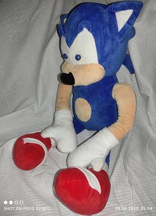 Сонік super sonic, м'яка іграшка , 65 см 3