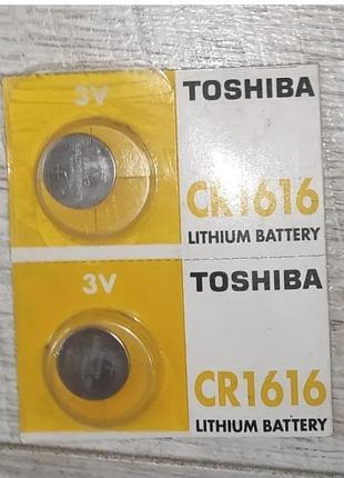 Уценка батарейка toshiba cr1616 3v миновал срок годности. цена по запуску