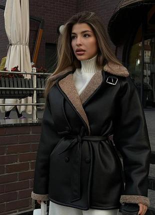 Зимова дублянка в стилі retro 😍