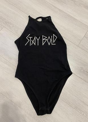 Чорний боді на xs-s.