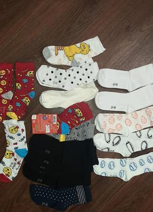 Носки носки 27-30 размер, на 4-х шестироков, lupilu, хлопок
