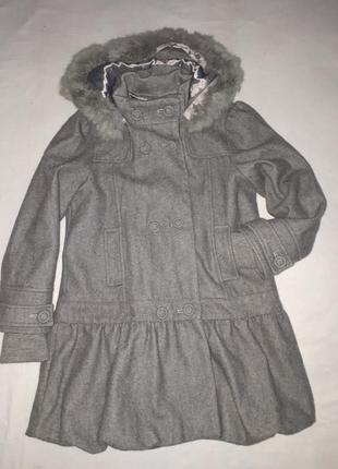 Кашемірове стильне пальто