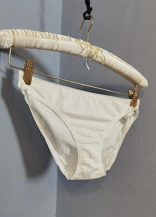 Женские брендовые трикотажные натуральные трусики размера 10/s