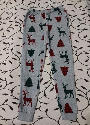 Штаны теплые флисовые на девочку 11-12 лет, фирмы kids