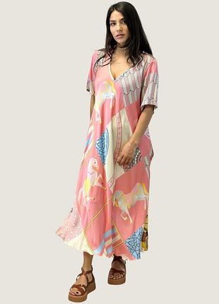 Платье из вискозы