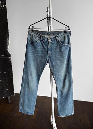 Levis 506 mens blue medium wash straight fit denim jeans чоловічі, сині, джинси, левайс