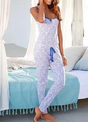 40-42р. пижамный домашний ромпер хлопок vivance