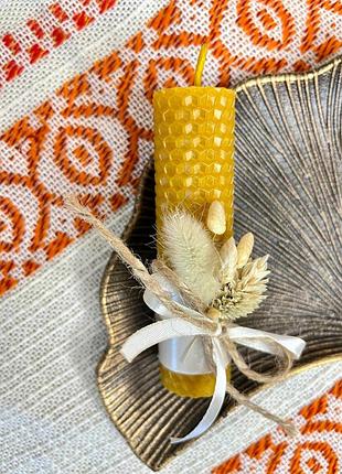 Корпоративный подарок свеча в подарочной упаковке