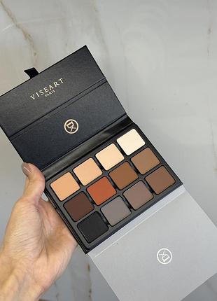 Палетка тіней viseart petites mattes neutral