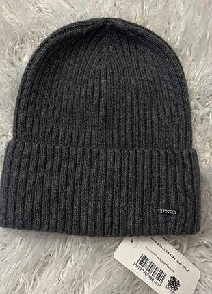 Теплая шапка рубчик новая ангора шерсть