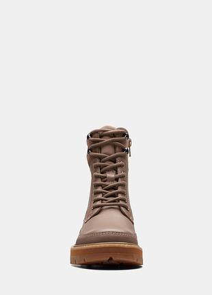 Кожаные ботинки clarks prague style k. pebble 3