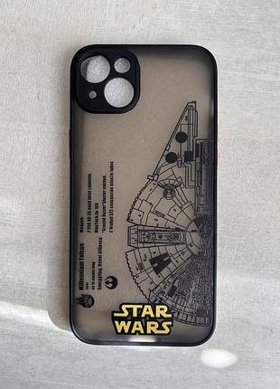 Кейс  star wars на iphone 15 plus новий чохол