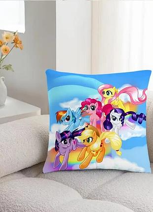 Декоративна подушка май літл поні / my little pony з героями мультфільму