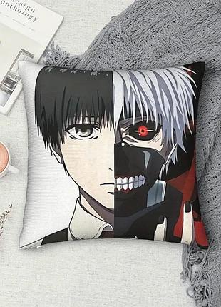 Подушка tokyo ghoul – канеки кен (людина/ґуль)