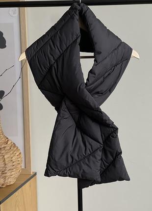 Шарф дутий стьобаний shein