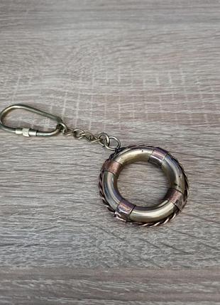 Брелок з латуні новий морський для моряка