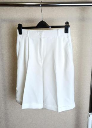 Шорты бермуды белые, размер 48-50 (арт1330)