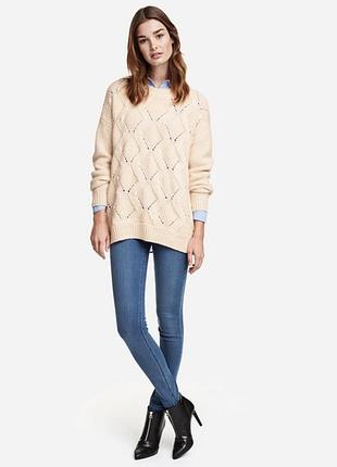 Ніжний светр у візерунок №611/31