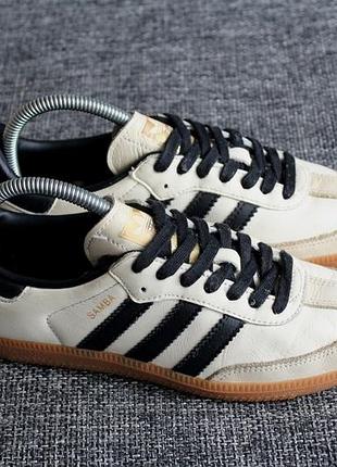 Кросівки adidas originals samba og cream white оригінал