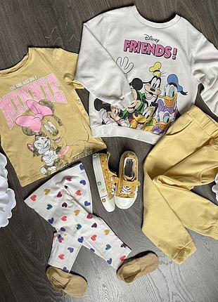 Набір дитячого одягу р. 104-110 см/4-5 р h&m wonder nation