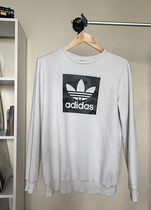 Світшот adidas  білий , стан ідеальний розмір l
