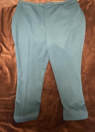 Штани жіночі смарагдові