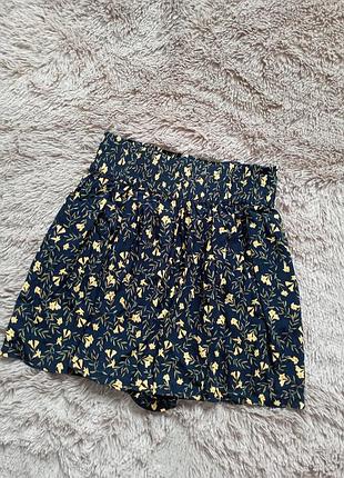 Шорты юбка 34-36р xs-s