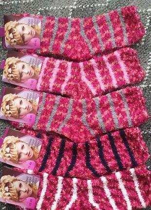 Носки женские махра травка р/р 36-41 цвета разные.