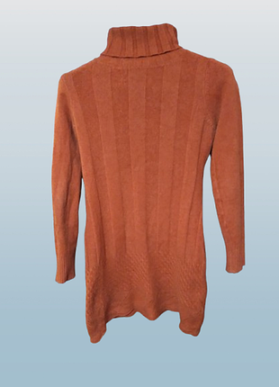 Теплое вязаное платье-гольф "twinset da conna"