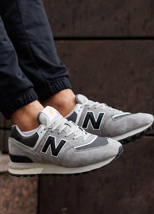 Кроссовки new balance 574 silver grey 5