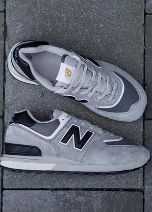 Кроссовки new balance 574 silver grey 6