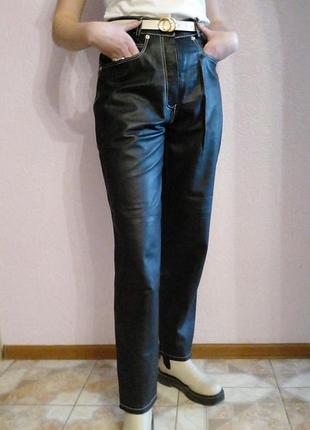 Кожаные брюки l 4