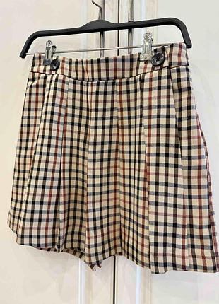 Дуже стильна спідниця-шорти від іспанського бренду zara.