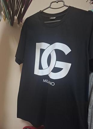 Футболка коттон с принтом