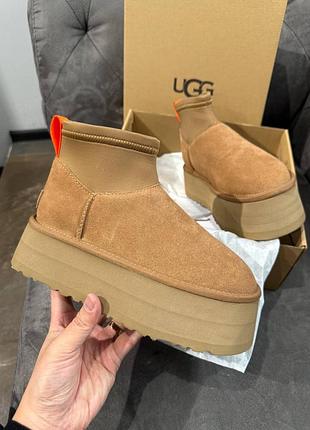 Ugg dipper mini пісочна замша.