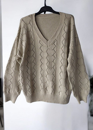 Полувер легенький і тепленький  ажурний